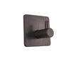 A dark gray extra thick self-adhesive wall hook designed for hanging keys and jewelry.