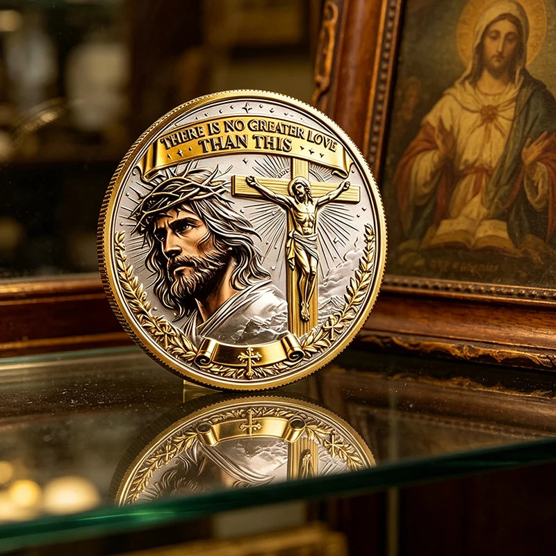 Inspiring Faith Commemorative Coin Set with Cross Design