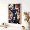 Persona 5 Classic Anime Poster - Self-Adhesive Wall Art