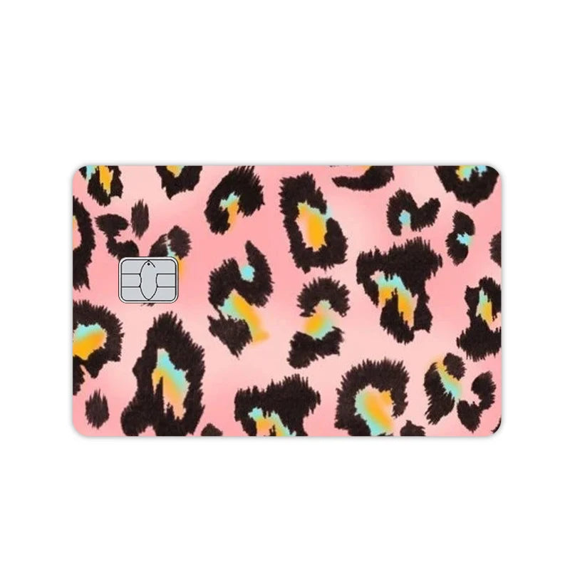 Leopard Print Card Skin for Credit and Debit Cards