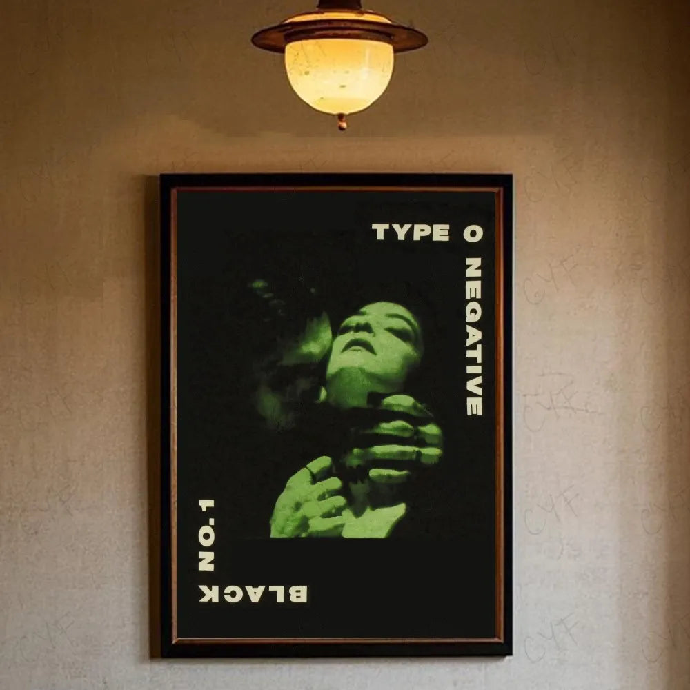 Type O Negative Band Poster – HD Art Print for Walls