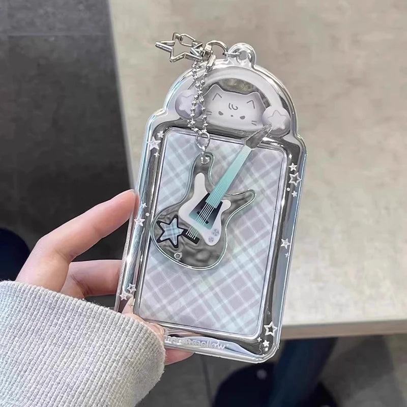 Cute Strawberry Card Holder for Photos and Idol Cards