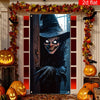 Spooky Halloween Witch Door Banner - Oversized Outdoor Décor