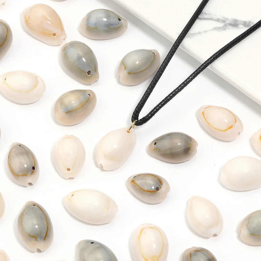 Natural Sea Snail Shell Beads for DIY Jewelry Making