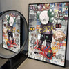 Graffiti Teddy Bear Art Print – Edgy Wall Decor