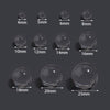 Crystal-Look Acrylic Round Beads for Crafts and Decor