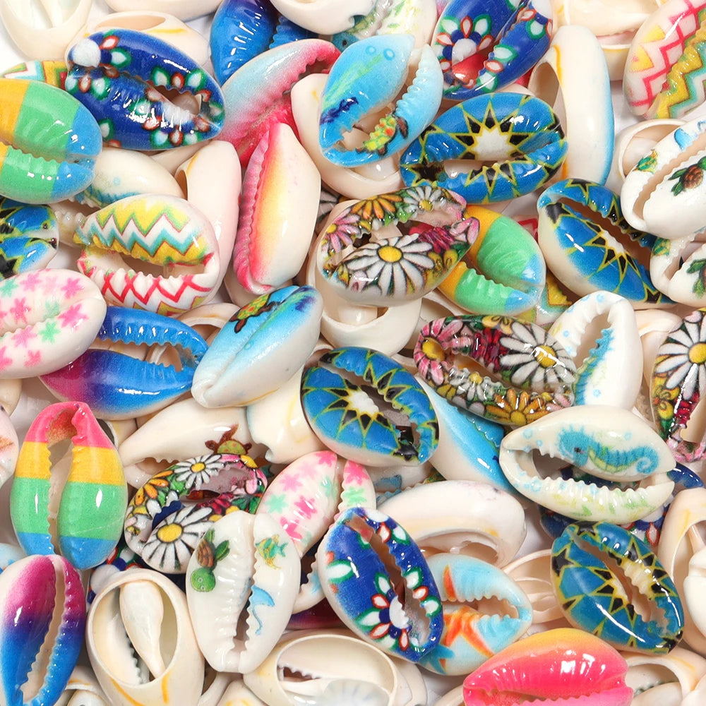 Natural Sea Snail Shell Beads for DIY Jewelry Making