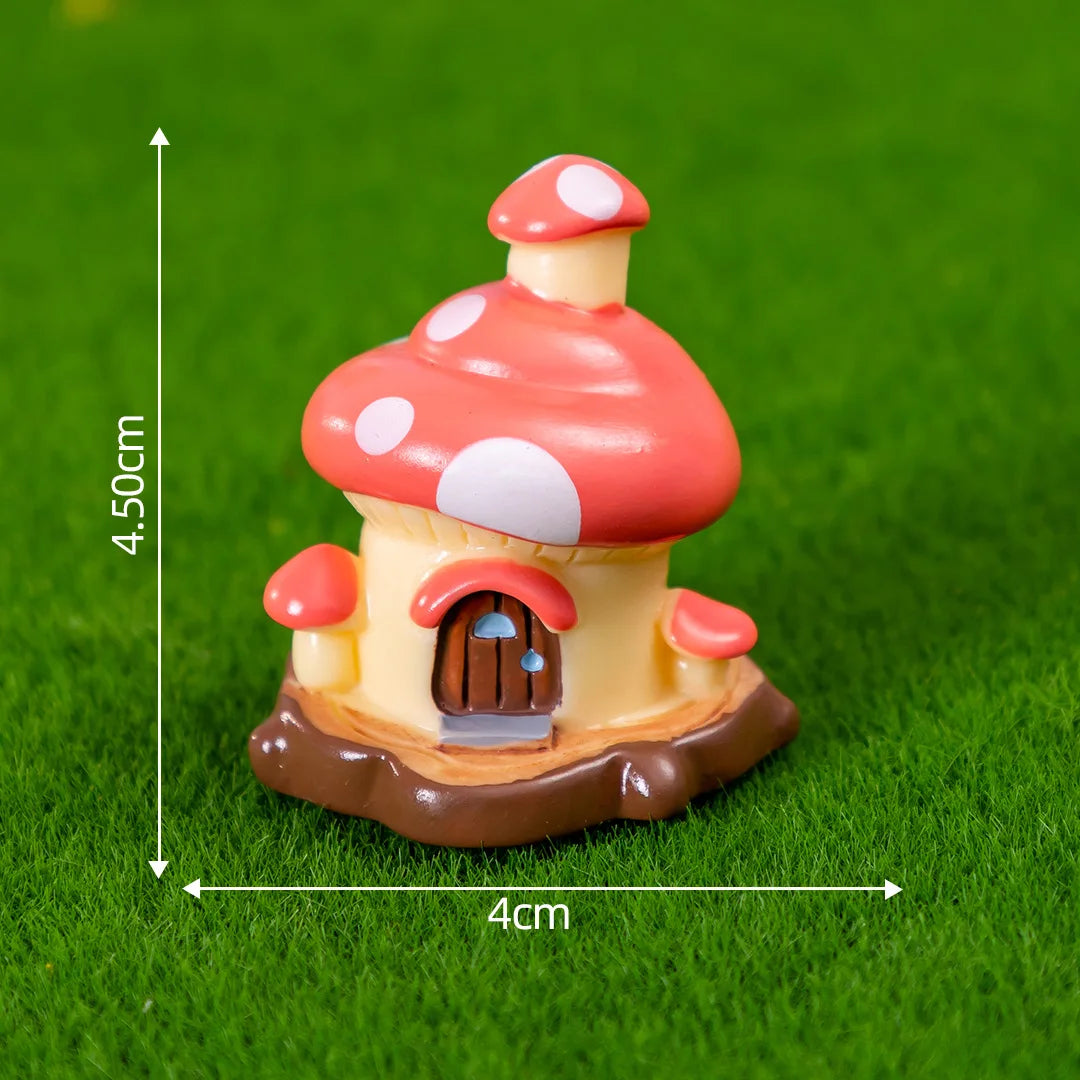 Miniature Fairy Garden Ornaments | Set of Resin Accents