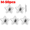 Star-Shaped Magnetic Photo Clips for Fridge and Notice Boards