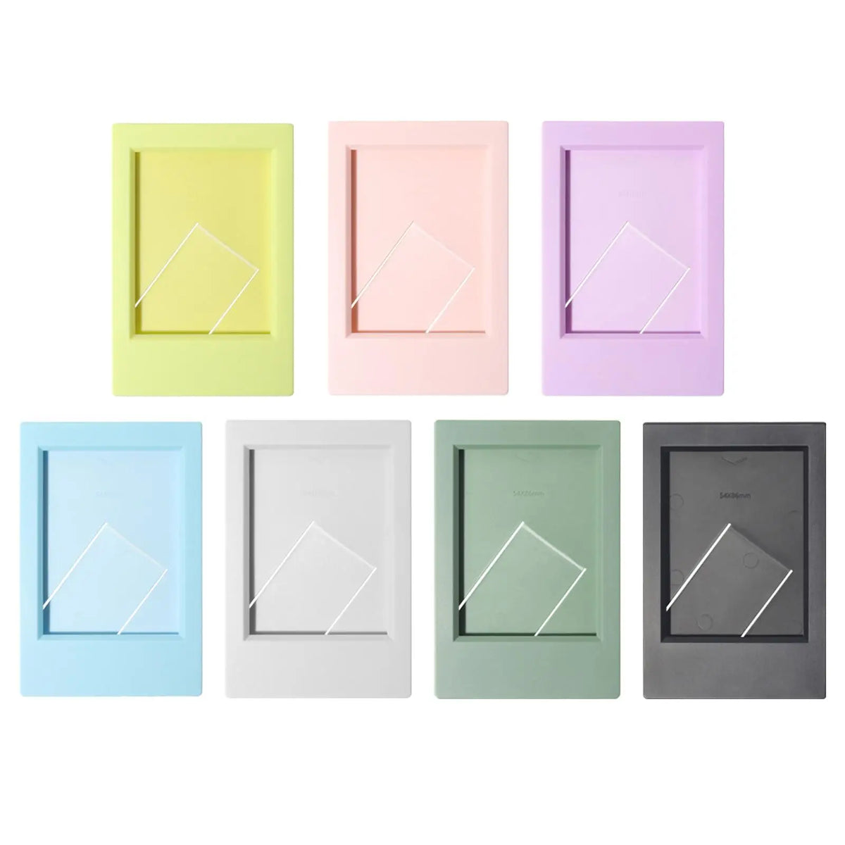 Colorful Desktop Photo Frame for 3-Inch Instax Mini Photos