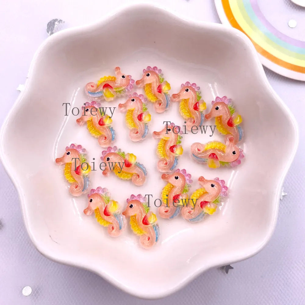 Ocean-Themed Resin Charms for Jewelry and Craft Projects