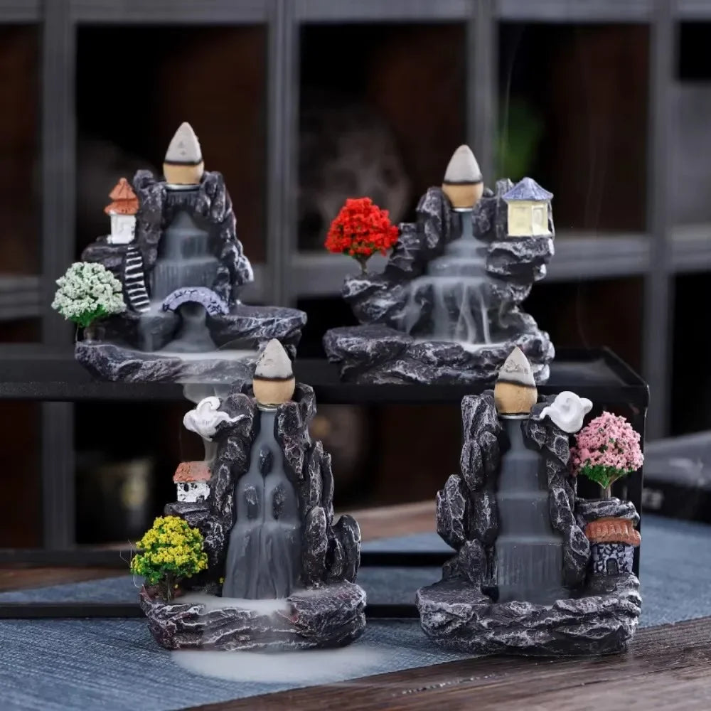 Zen Waterfall Backflow Incense Burner