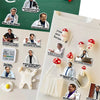 A set of funny doctor's guidelines fridge magnets showing humorous advice and scenarios.