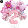 Butterfly Party Supplies Disposable Tableware Set for Birthday & Baby Shower
