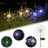 Collection de feux d'artifice LED solaires, incluant des pétards, des fontaines et un spectacle en forme de ventilateur.