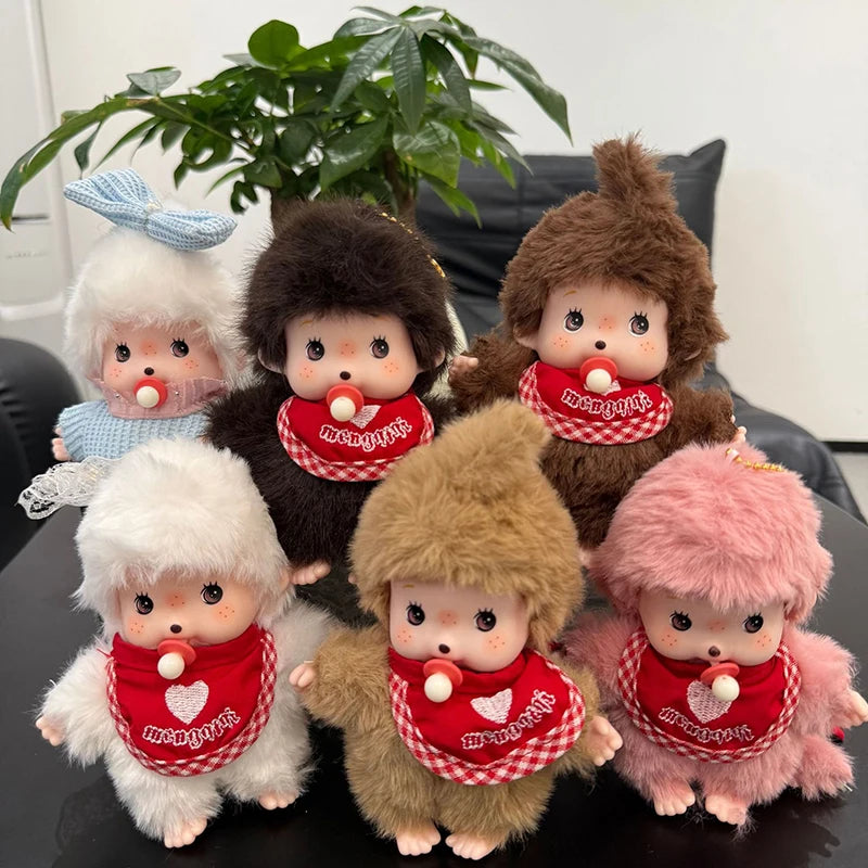 Monchhichi Plush Keychain Bag Charm