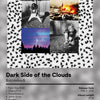 Album cover art for Dark Side of the Clouds featuring a collage of photos and text.