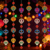 Day of the Dead Skull Garland Hanging Decorations