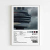 Canvas art poster featuring a black and white photograph of a ship, used as hip hop wall decor.