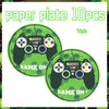 Green Video Game Birthday Party Supplies Kit with Gamepad Balloons