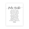 A modern scripture print featuring the Spanish Bible verse Padre Nuestro