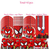 Superhero Birthday Party Tableware and Decoration Kit