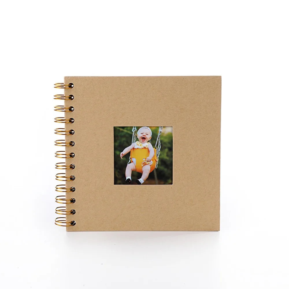 6-Inch Scrapbook Photo Album with Window Cover