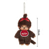 Monchhichi Plush Keychain Bag Charm