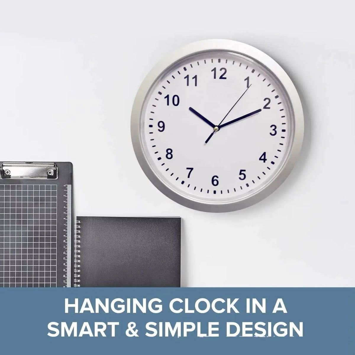 Hidden Compartment Wall Clock Safe