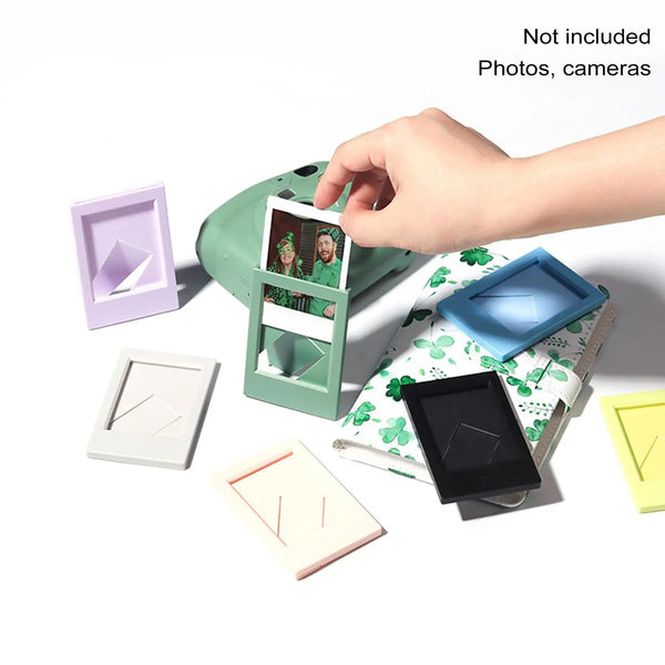 Colorful Desktop Photo Frame for 3-Inch Instax Mini Photos