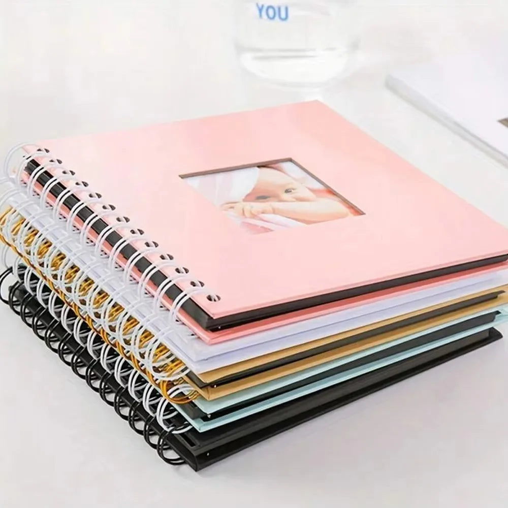 6-Inch Scrapbook Photo Album with Window Cover