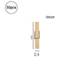 Mini Wooden Clothespins for Crafts and Photos (Set of 50)