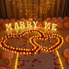 Flameless LED Tealight Candles with Warm Glow