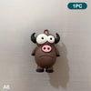 Cartoon Animal Fridge Magnets – Cute Decorative Magnets for Kitchen, Office & More