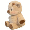 A light tan West Highland Calf plush toy sitting down.
