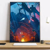 Helldivers II HD Canvas Art Print – Game-Inspired Wall Decor
