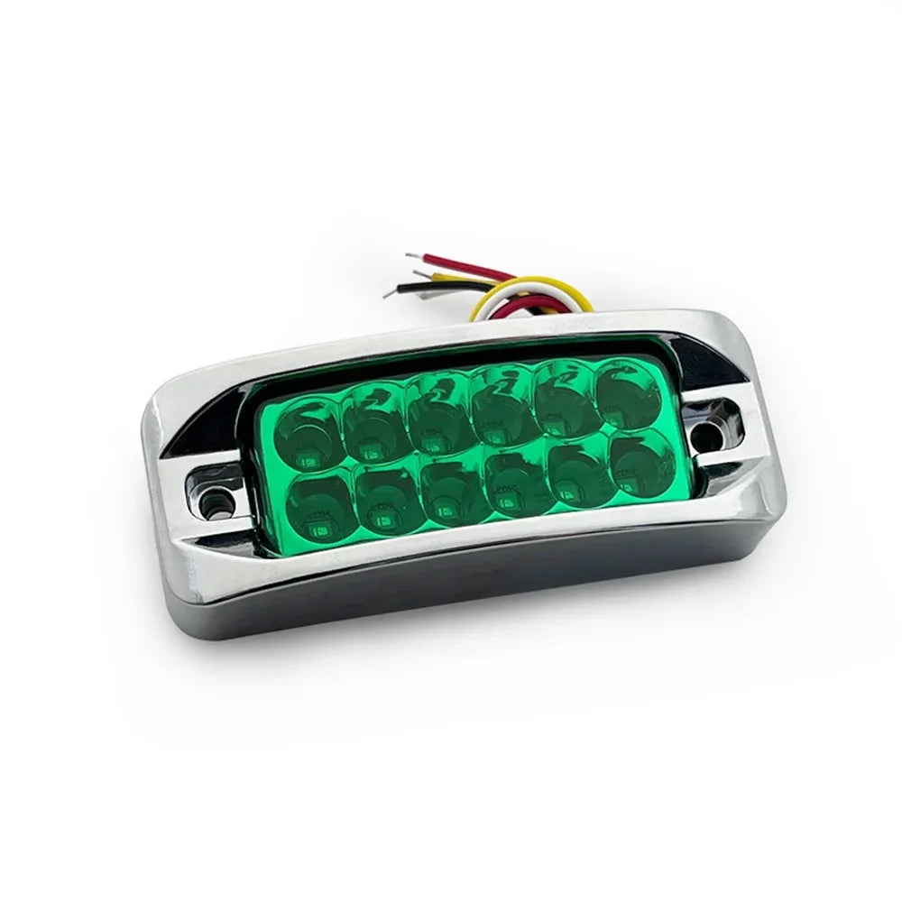 LED Side Marker Light with Three Lighting Modes for Trucks, Trailers, and Vans