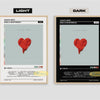 Arte de álbum de Kanye West para 808s & Heartbreak como decoración de lienzo en pared