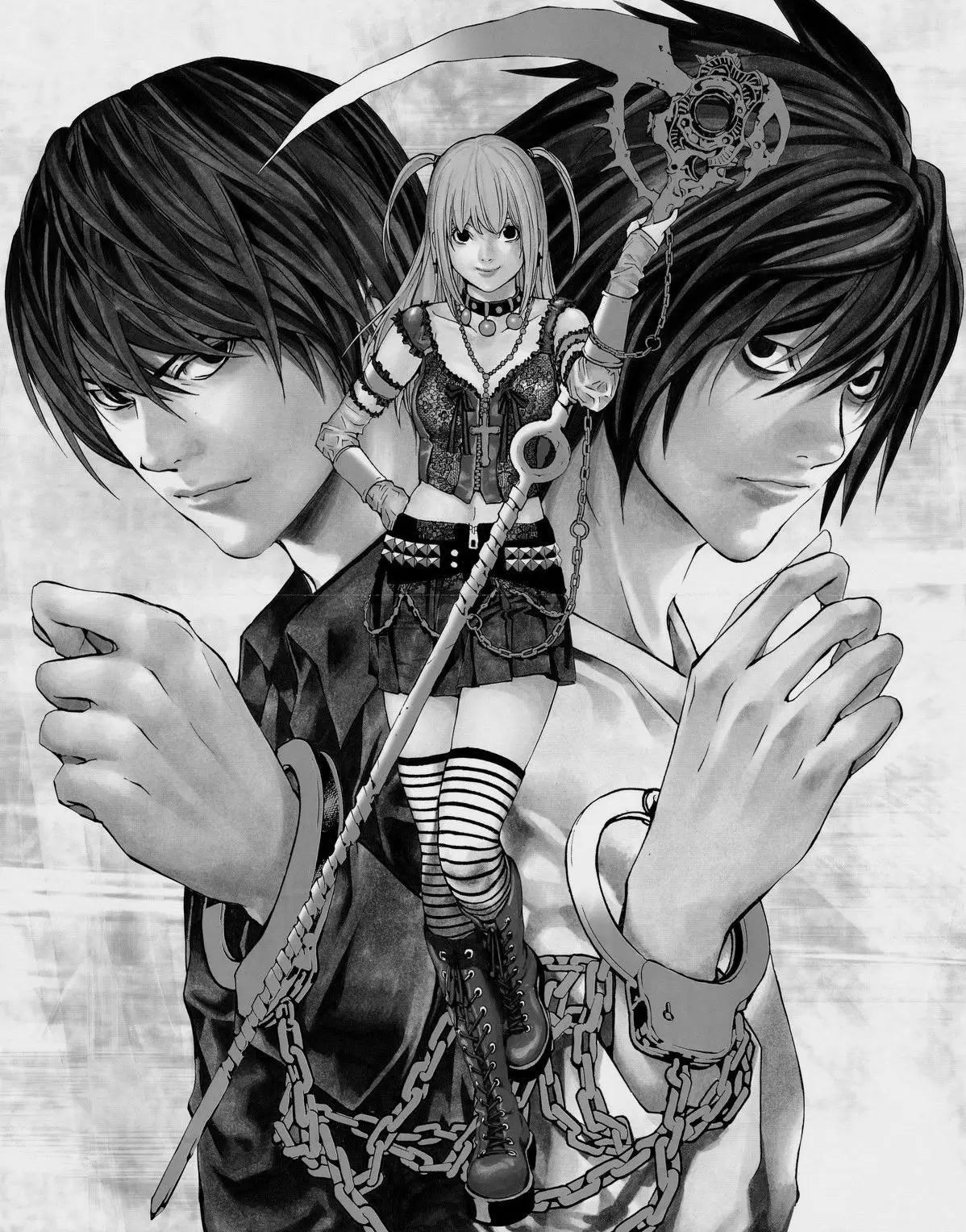 Death Note Anime Canvas Wall Art - Yagami Light Poster