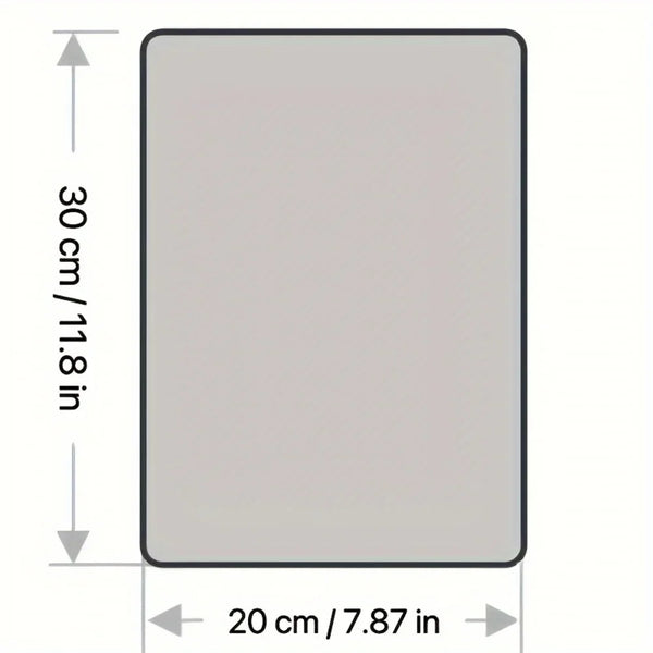 A rectangular vintage warning gun sign in a light gray color, measuring 30 cm by 20 cm.