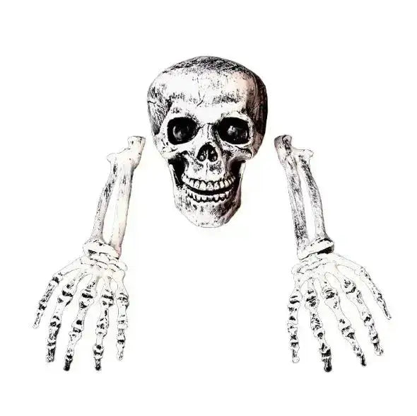 Halloween Bone Prop Set with Skull and Hands