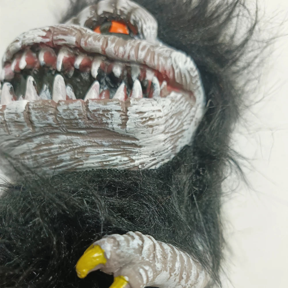 Creepy Furry Alien Monster Decoration