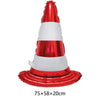 Race Car Birthday Party Balloon Decoration Set with Traffic Lights, Cones & Checkered Flags