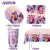 K-Pop Theme Disposable Party Set