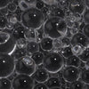 Crystal-Look Acrylic Round Beads for Crafts and Decor