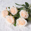 Realistic Velvet Artificial Roses – 20" Stems for Weddings & Home Décor