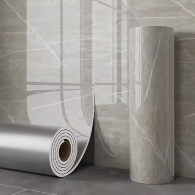 Marble-Pattern Self-Adhesive Peel and Stick Wallpaper