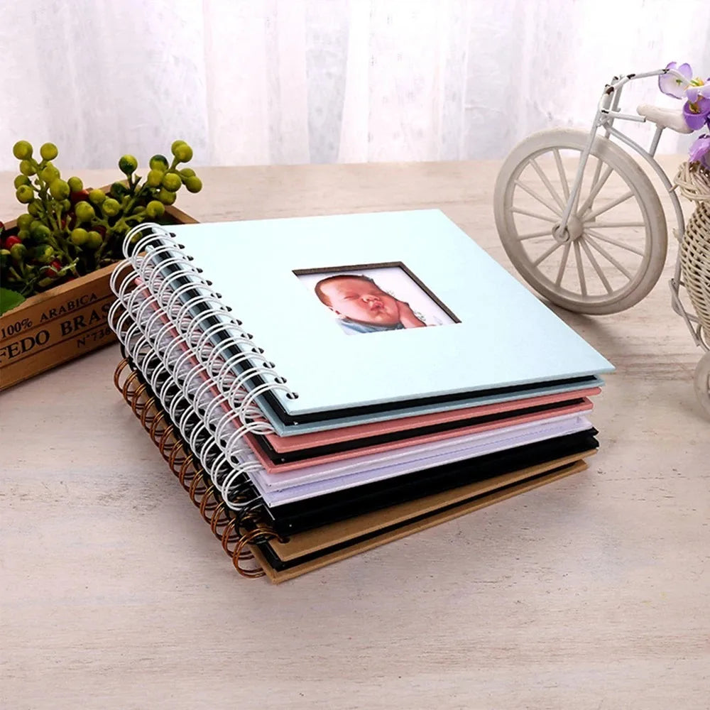 6-Inch Scrapbook Photo Album with Window Cover