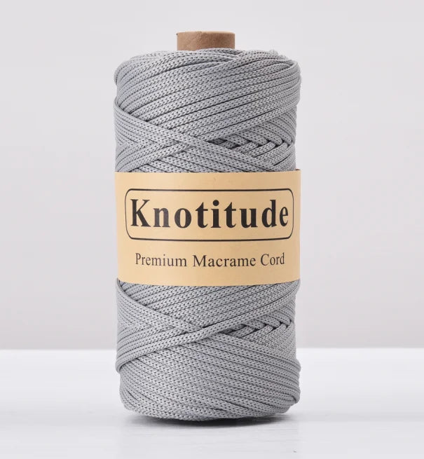4mm Polyester Macrame Cord - 300g Spool for Knitting & DIY Crafts