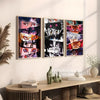 Japanese Anime Eyes Art Print – Nordic Style Wall Decor